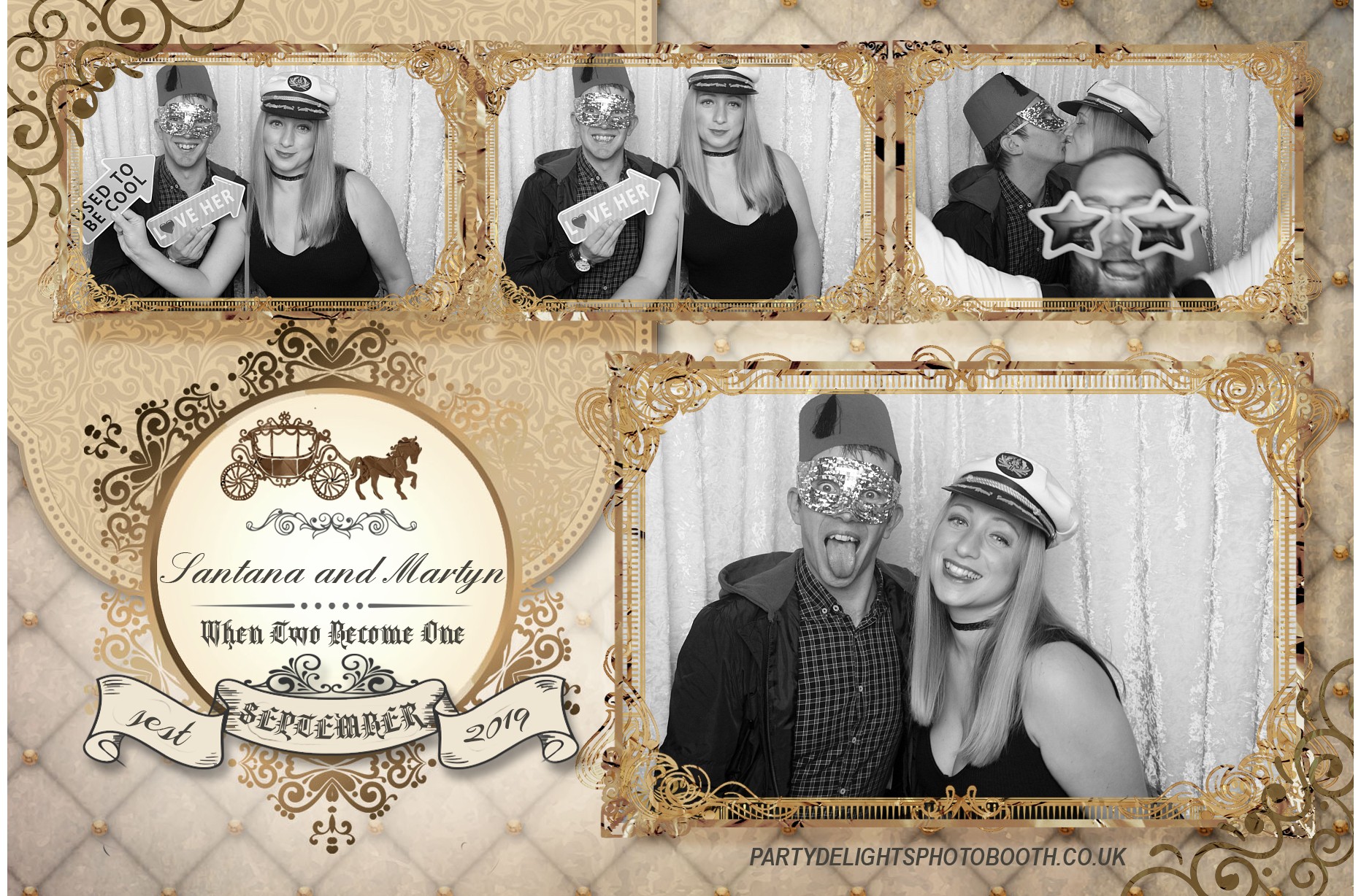 Martyn and Santana’s Wedding - Prints | View more photos from the event at gallery.partydelightsphotobooth.co.uk/u/PartyDelightsPhotoBooth/Martyn-and-Santana’s-Wedding-Prints